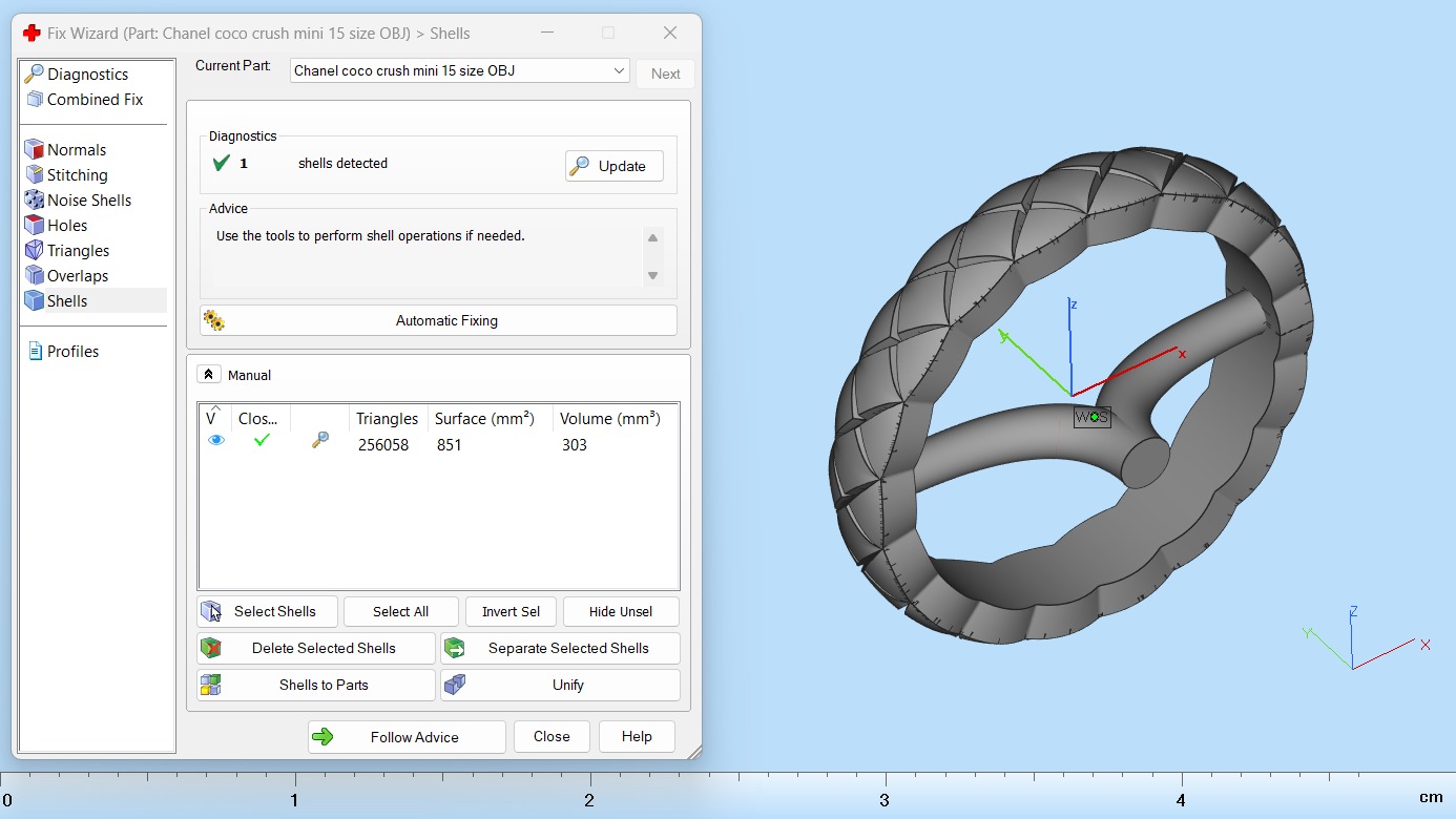  Coco Crush mini ring 15 Size N214 3D print model_10
