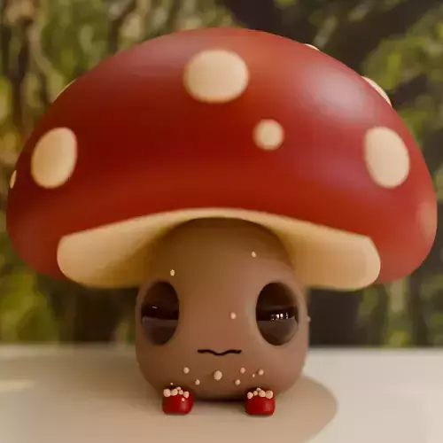 Cartoon Cute Mushroom