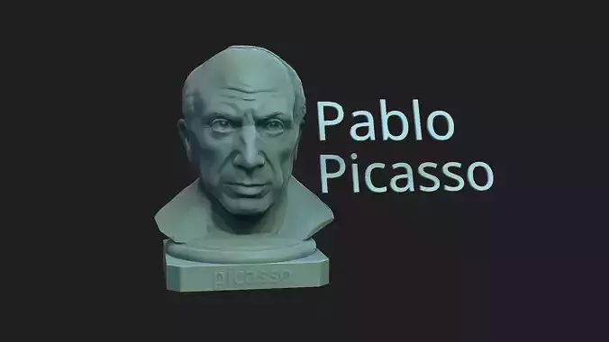 Pablo Picasso 3D print model