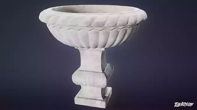 STONE SCULPTURES - Fountain 01 - LOW POLY AND NANITE