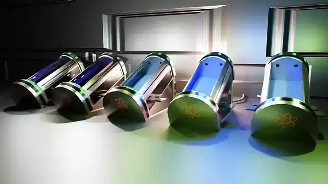 Sci-Fi Cryo Chamber