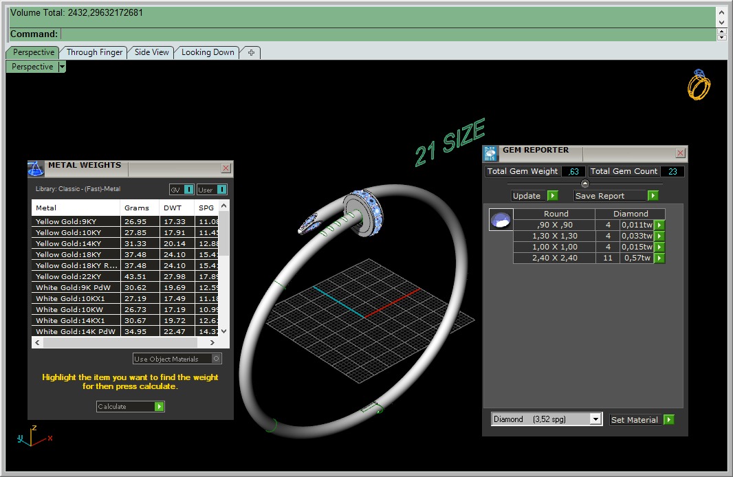 Bracelet Size 21 3D print model_5