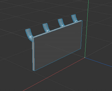 4 Prong Peghook Free 3D model_5