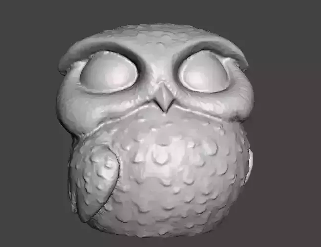 Owl Statue 3D Scan