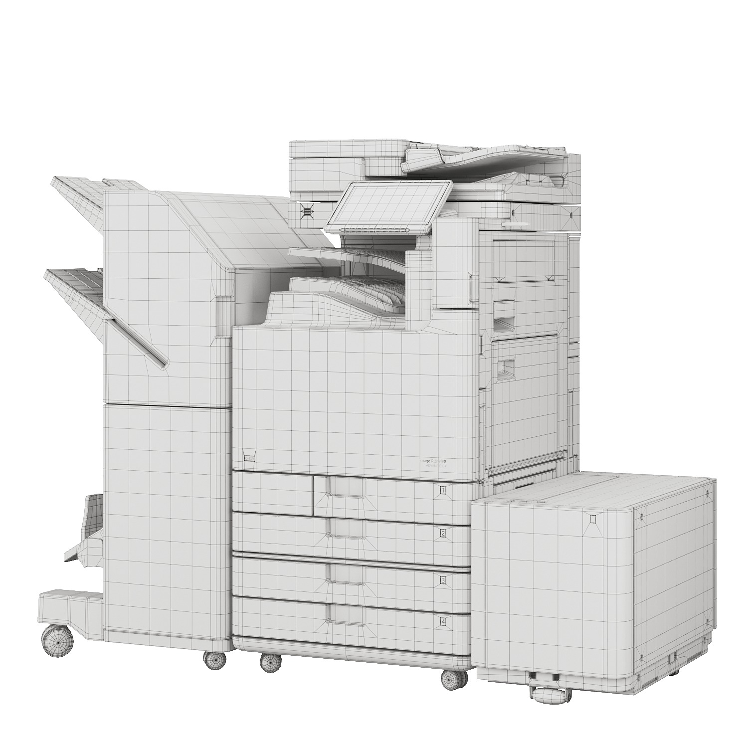 Office MFP printer Canon IMAGE RUNNER 2 3D model_6