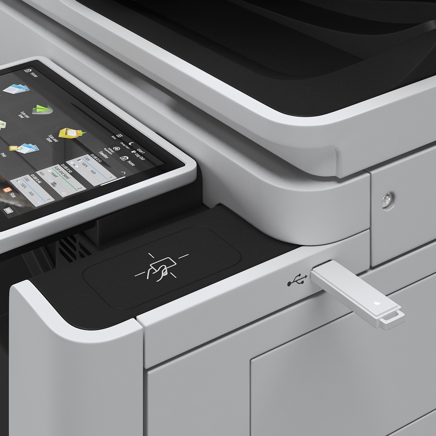 Office MFP printer Canon IMAGE RUNNER 2 3D model_5