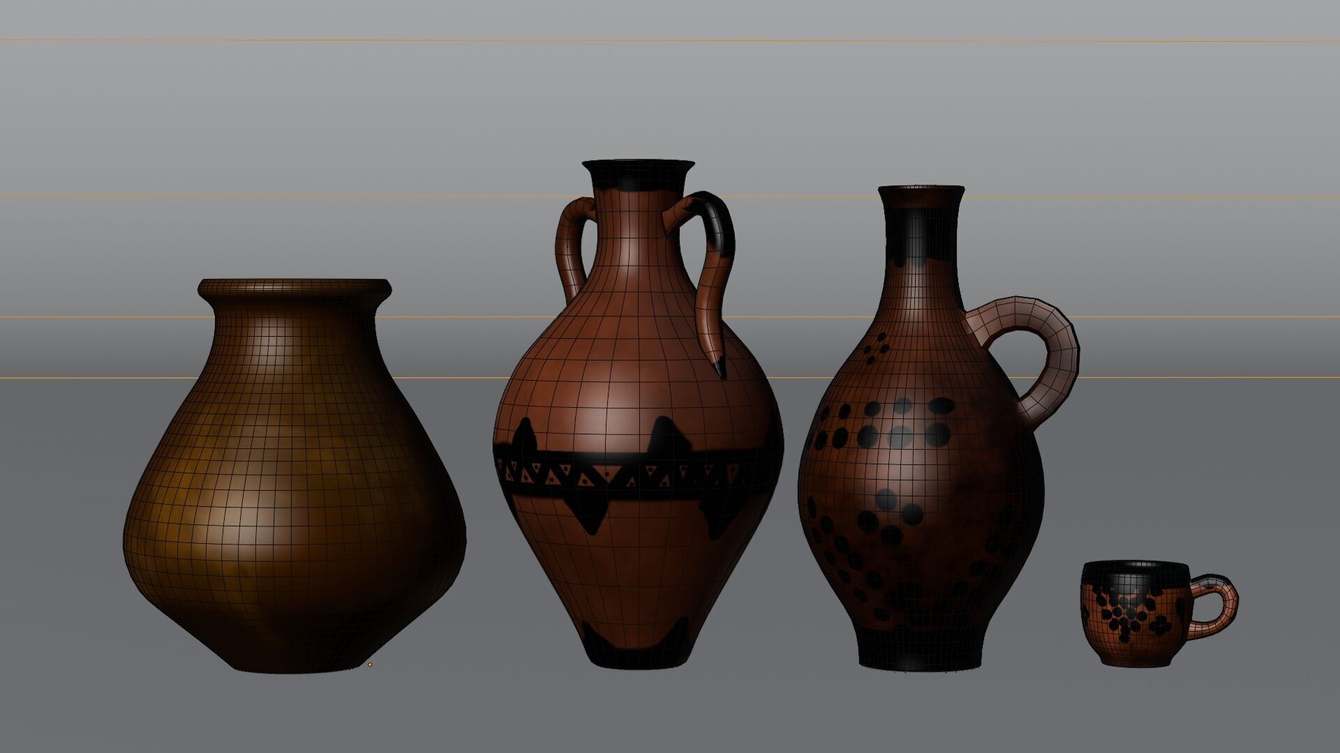 3D MoroccanJug designs 3D model_5