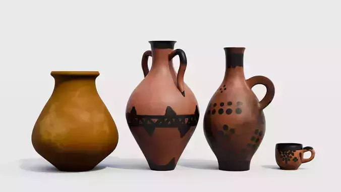3D MoroccanJug designs 3D model