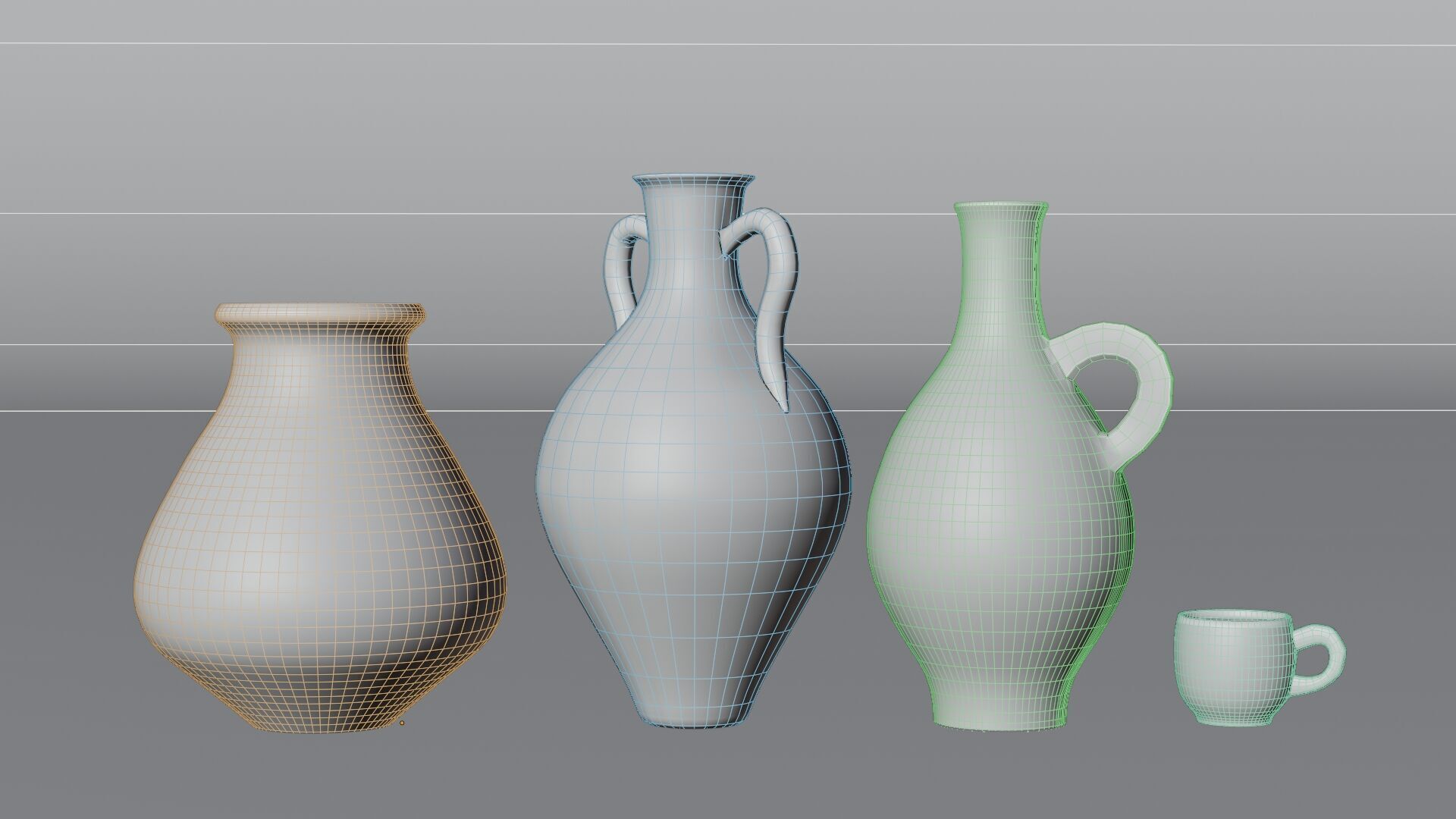 3D MoroccanJug designs 3D model_2