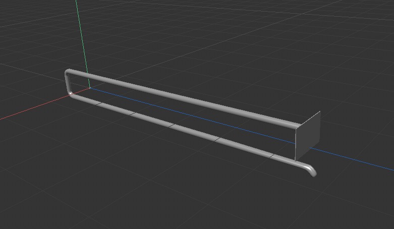 Double Peghook Free 3D model_3