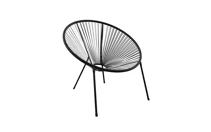 Modern Woven Accent Chair - SILLAS