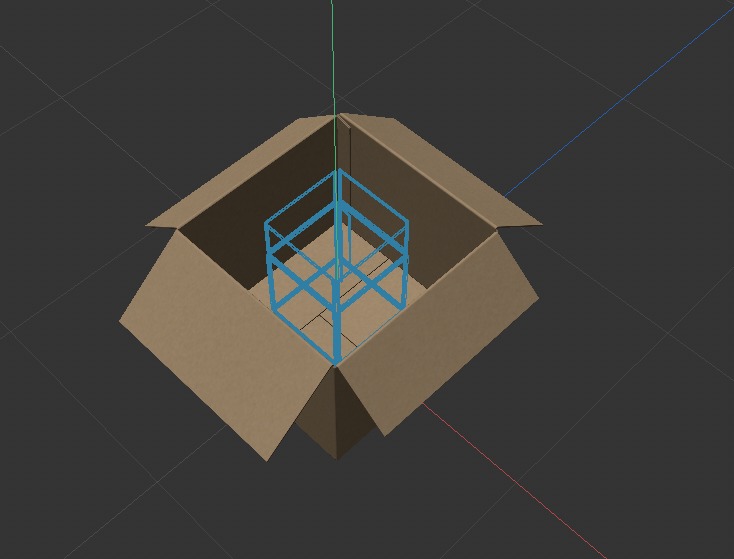 Cardboard Box Free 3D model_3