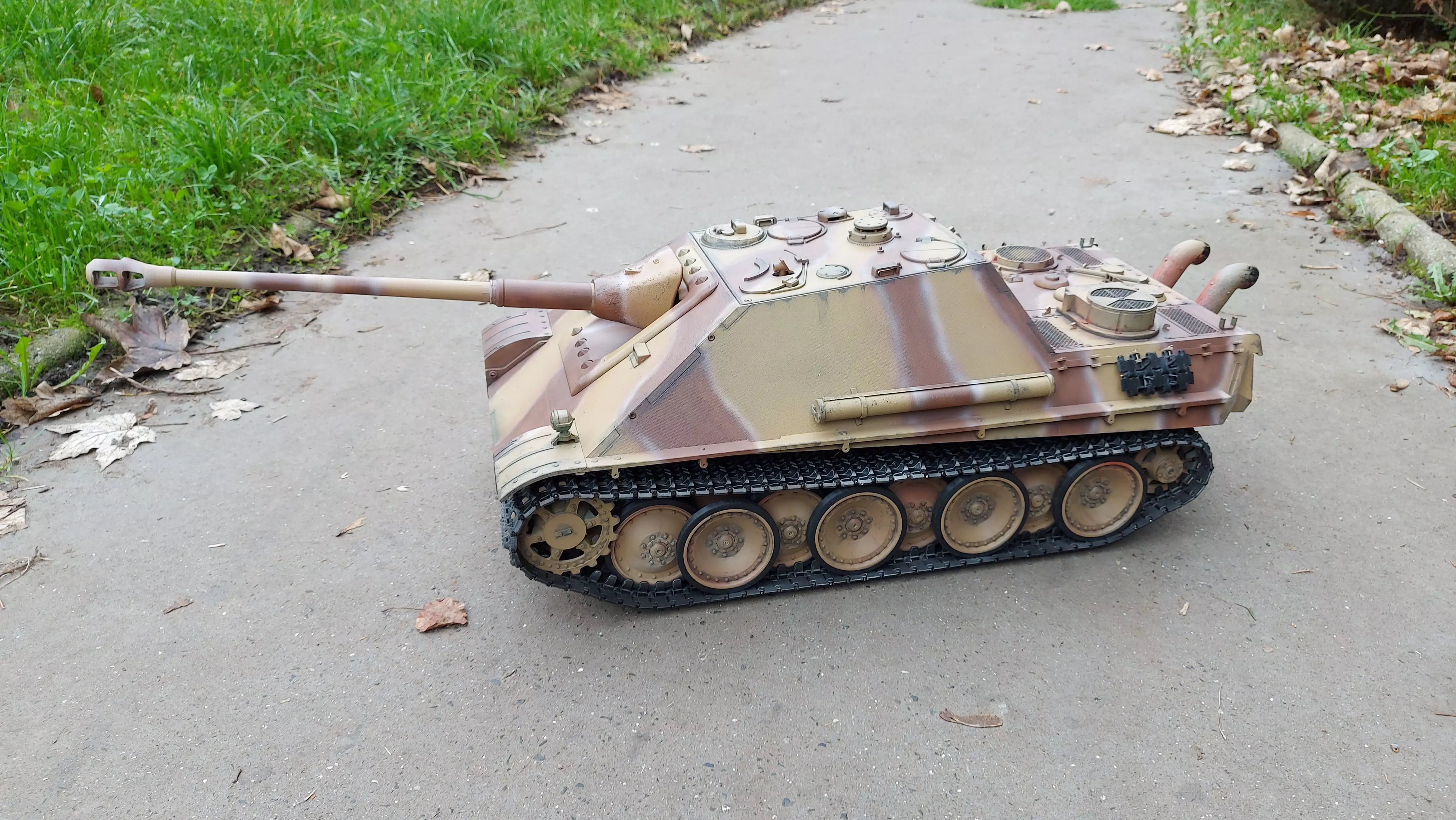Jagdpanther G2 RC 1-10 3D print model_0