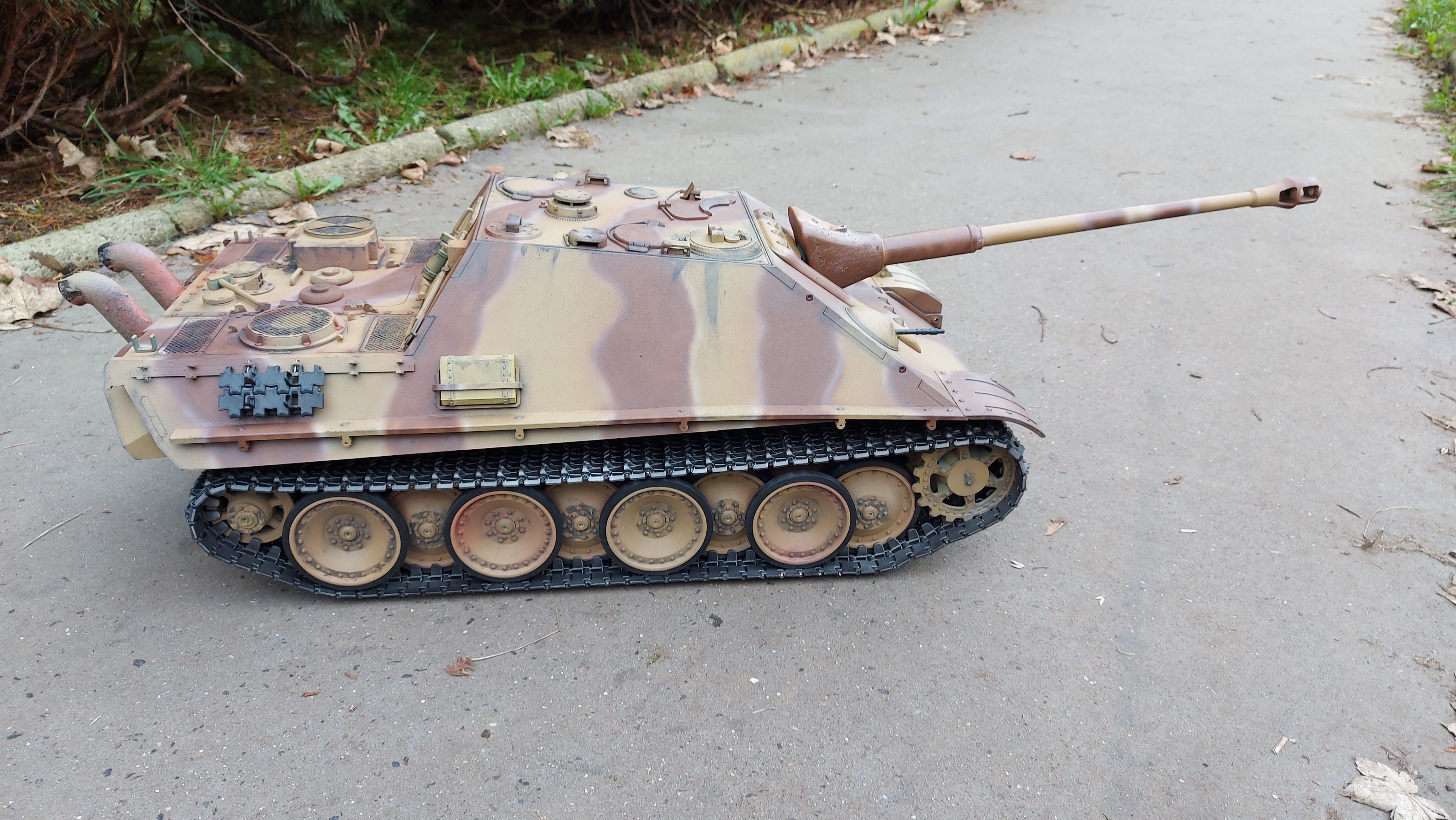 Jagdpanther G2 RC 1-10 3D print model_3