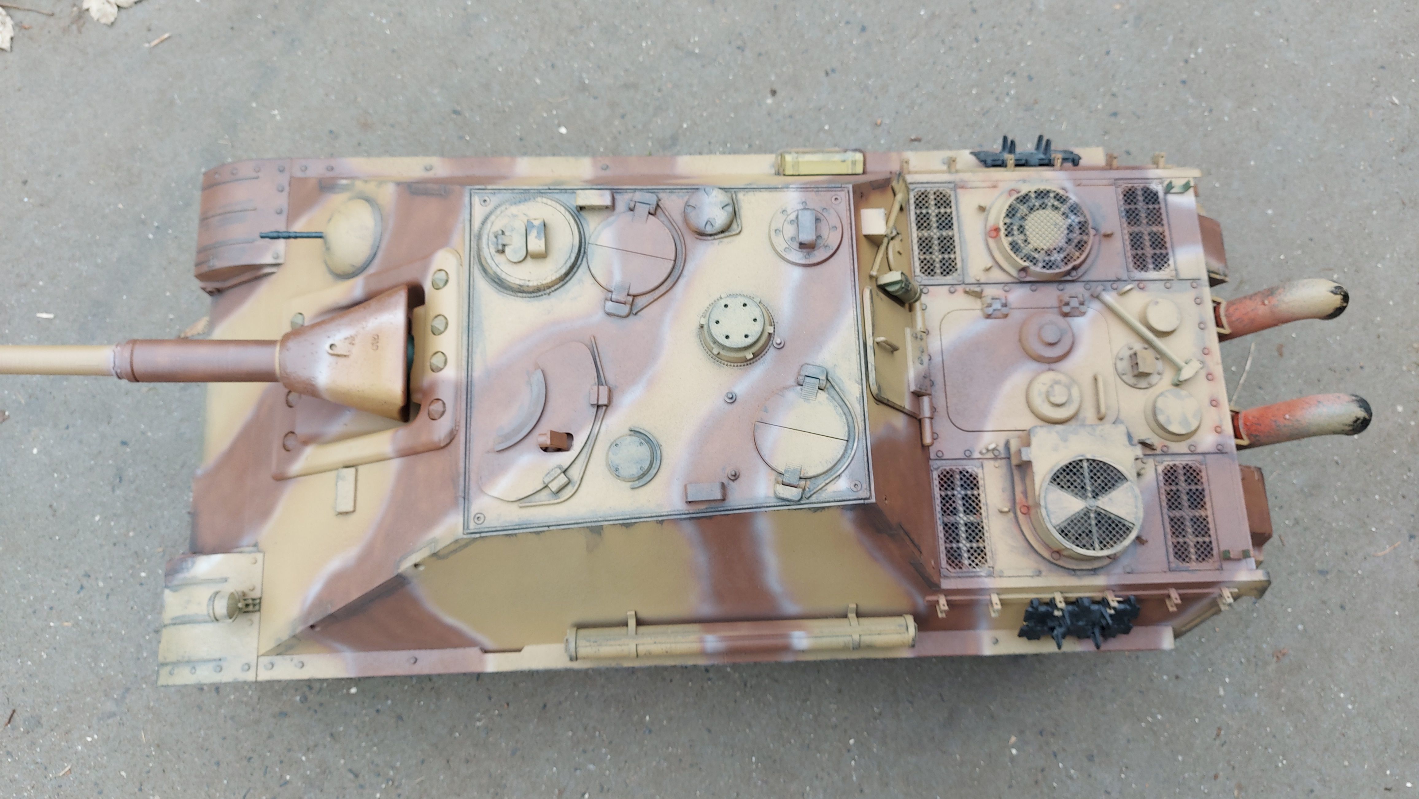 Jagdpanther G2 RC 1-10 3D print model_9