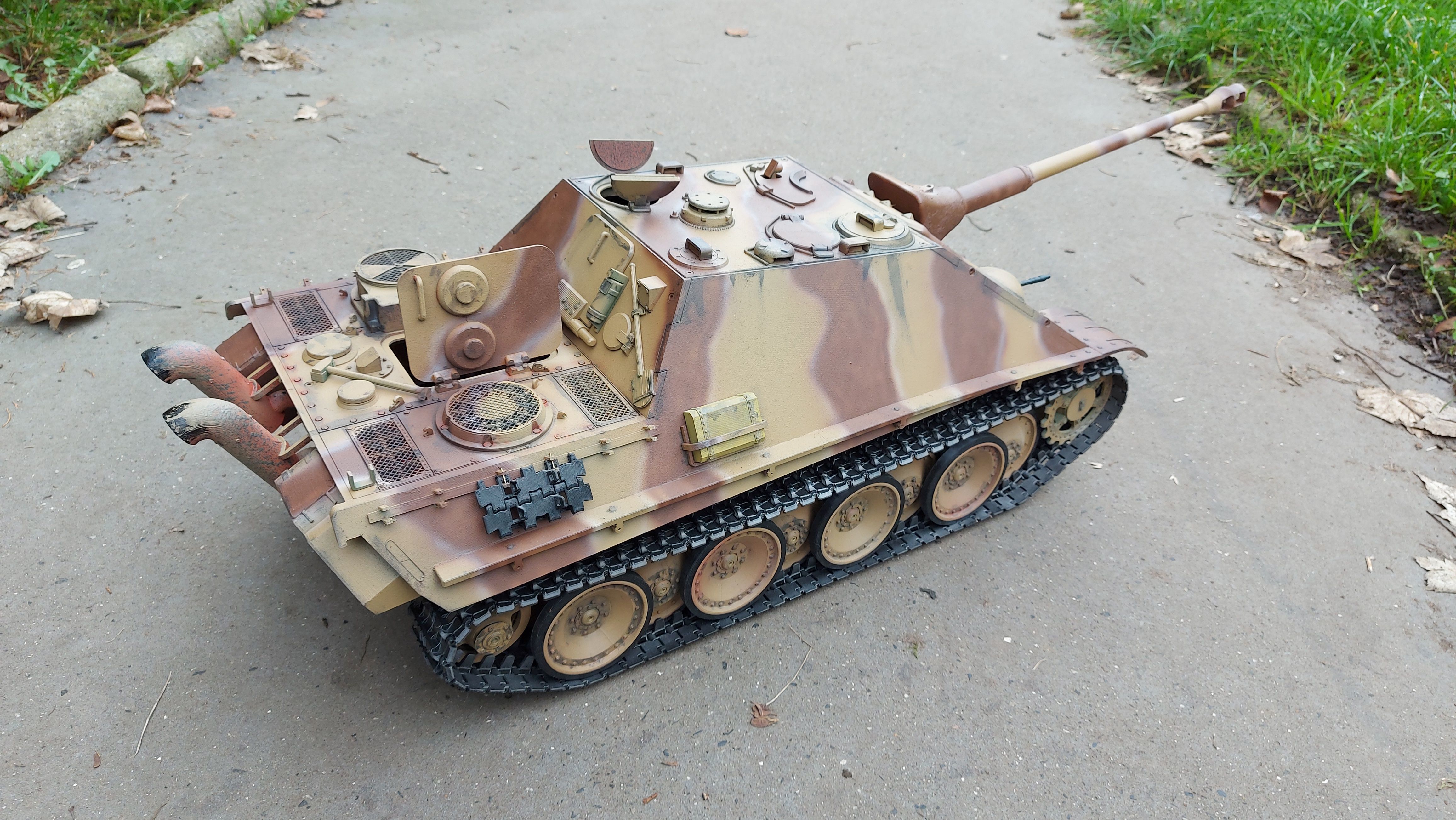 Jagdpanther G2 RC 1-10 3D print model_13