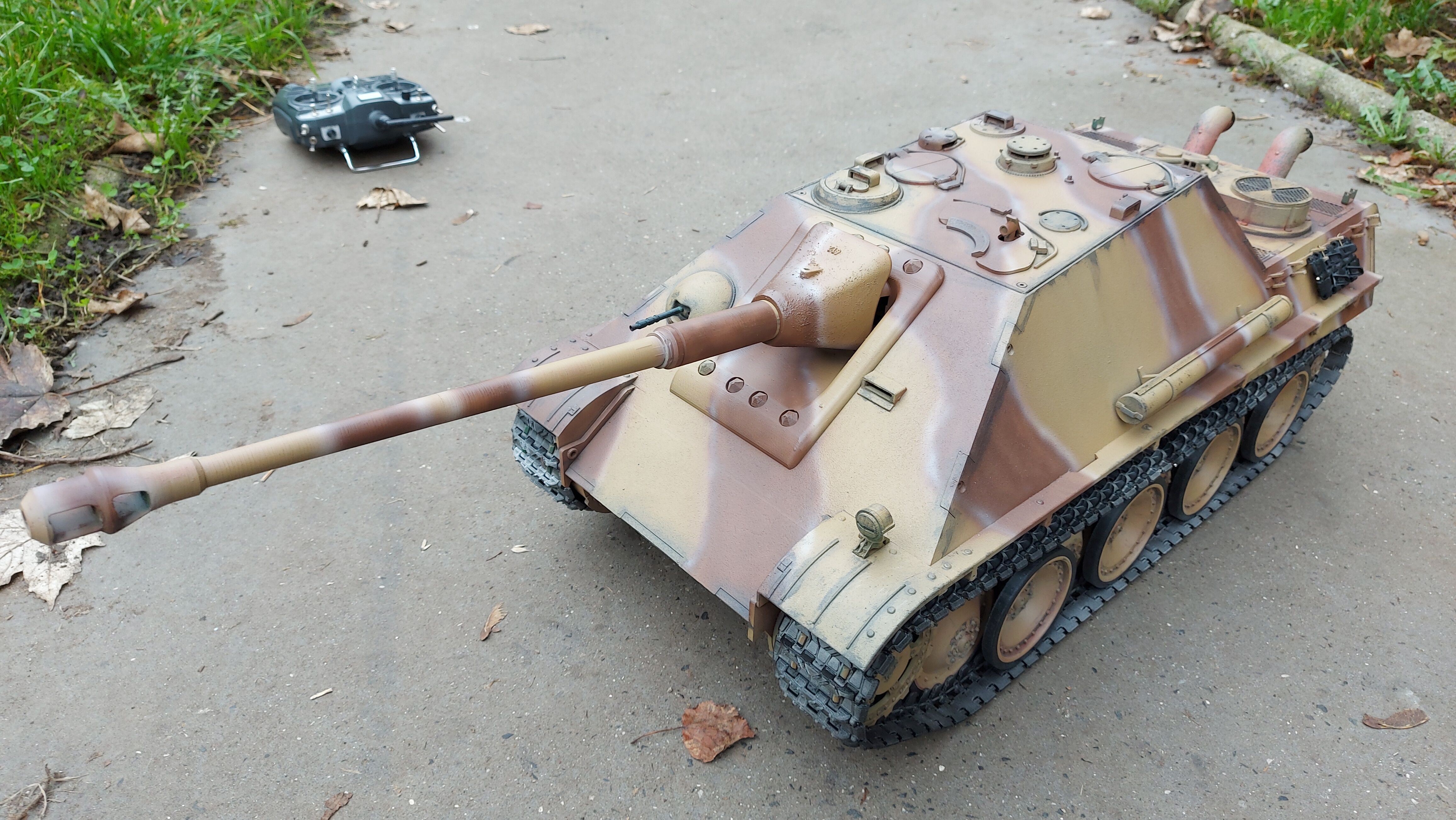 Jagdpanther G2 RC 1-10 3D print model_6