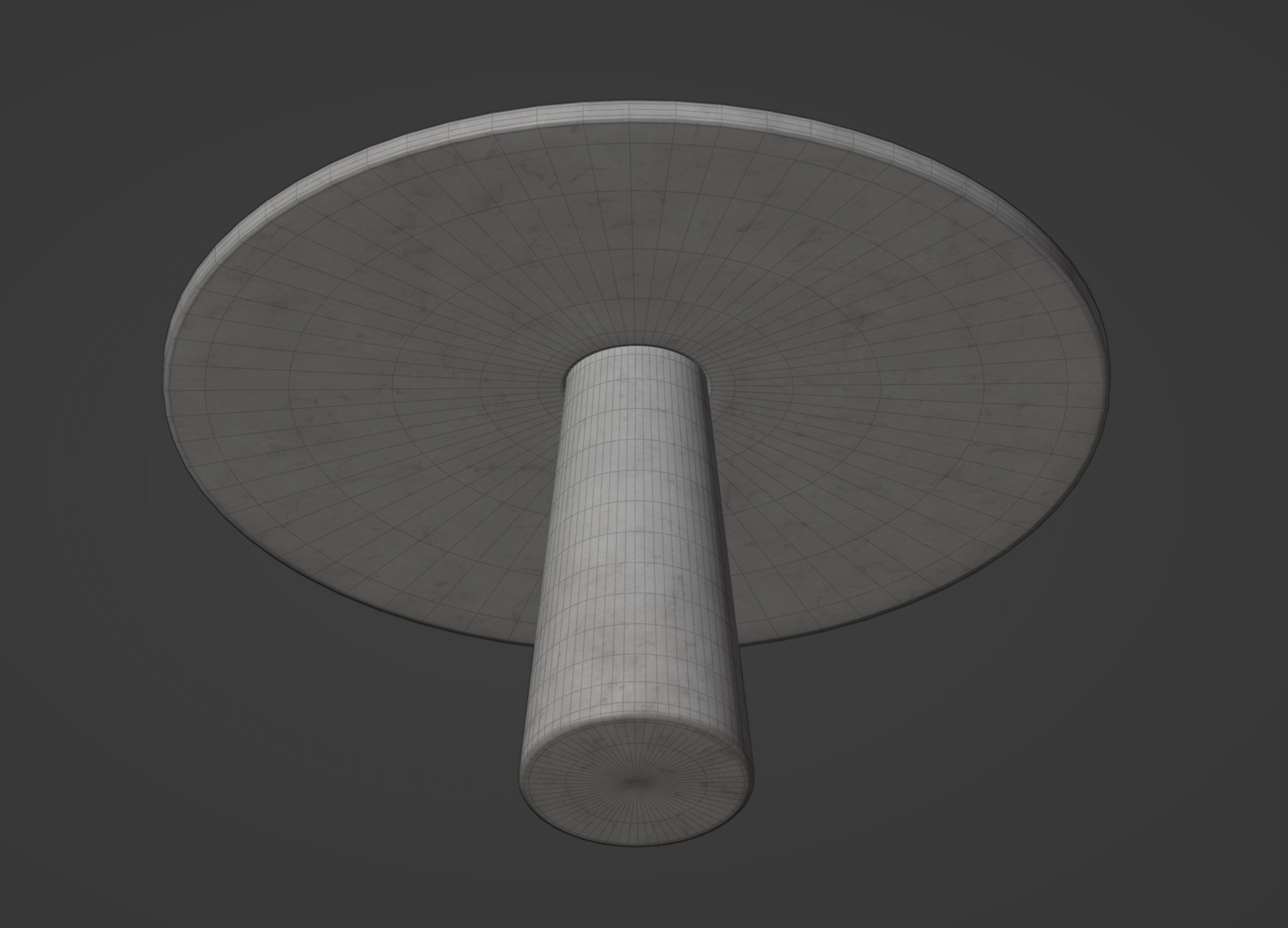 Eros Dining Table Low-poly 3D model_8