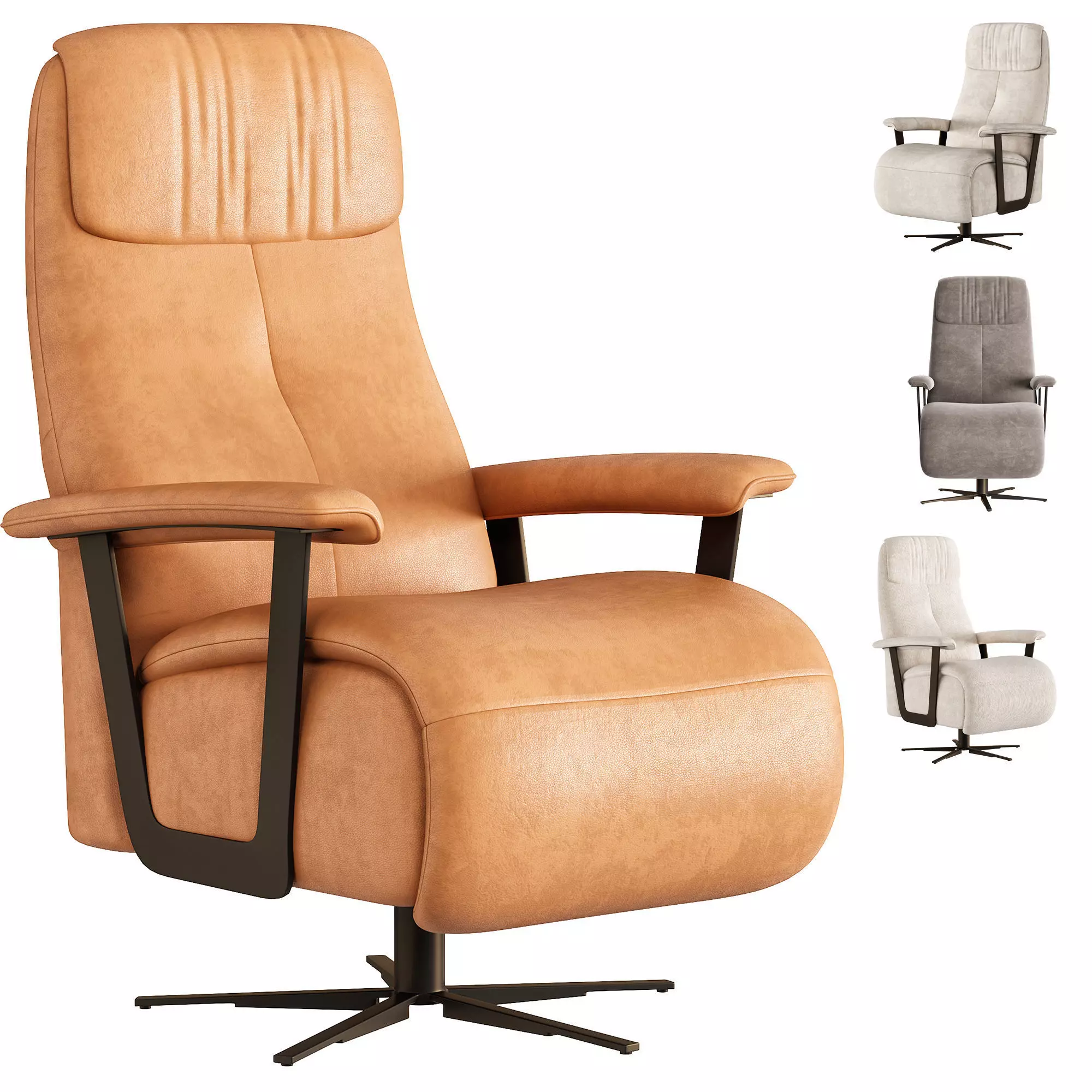 Himolla Recliner chair 3D model