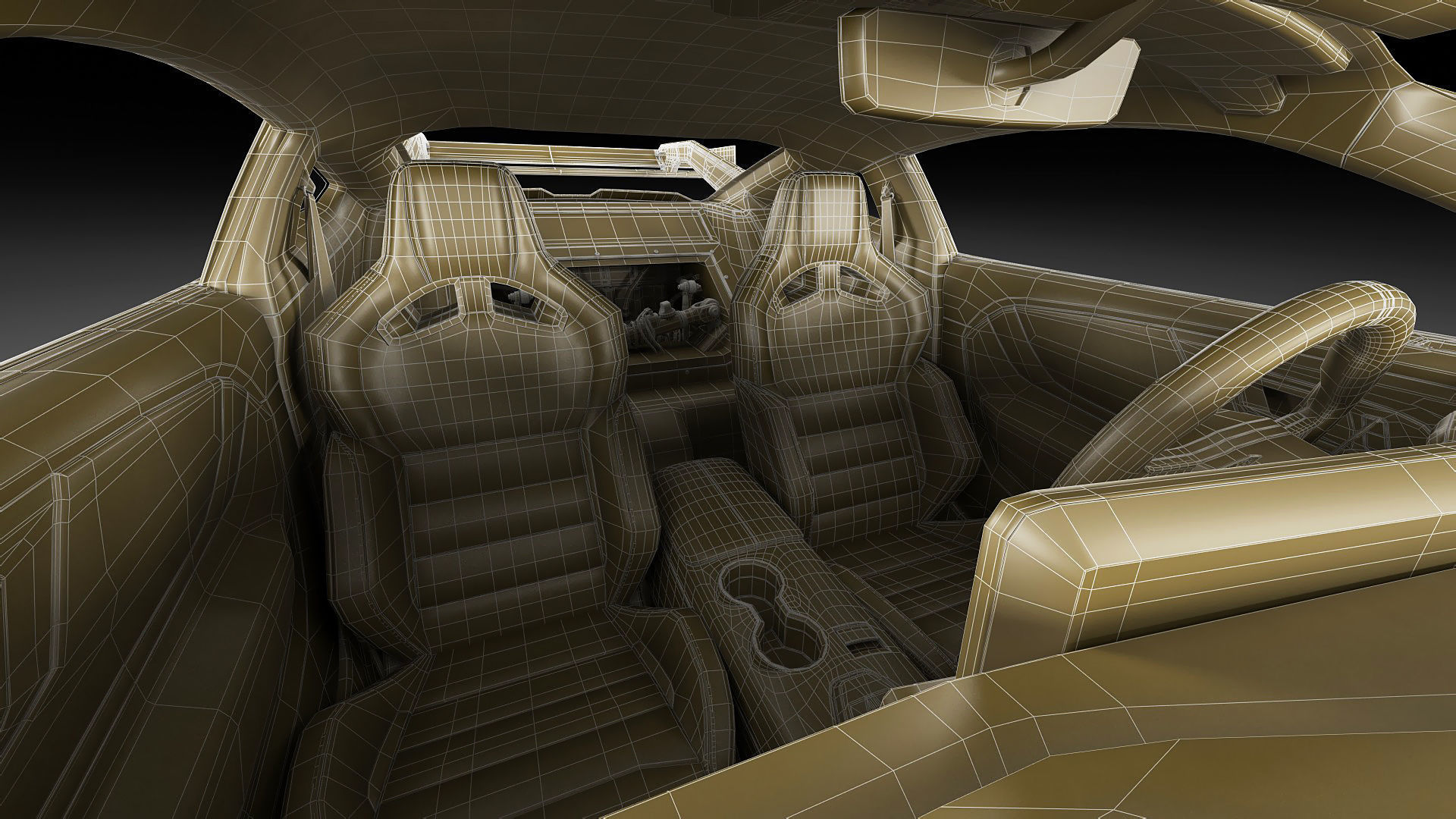 Mustang GTD 2025 Performance Pack 3D model_36