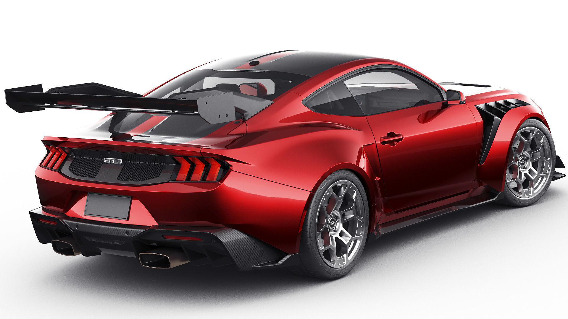 Mustang GTD 2025 Performance Pack 3D model_3