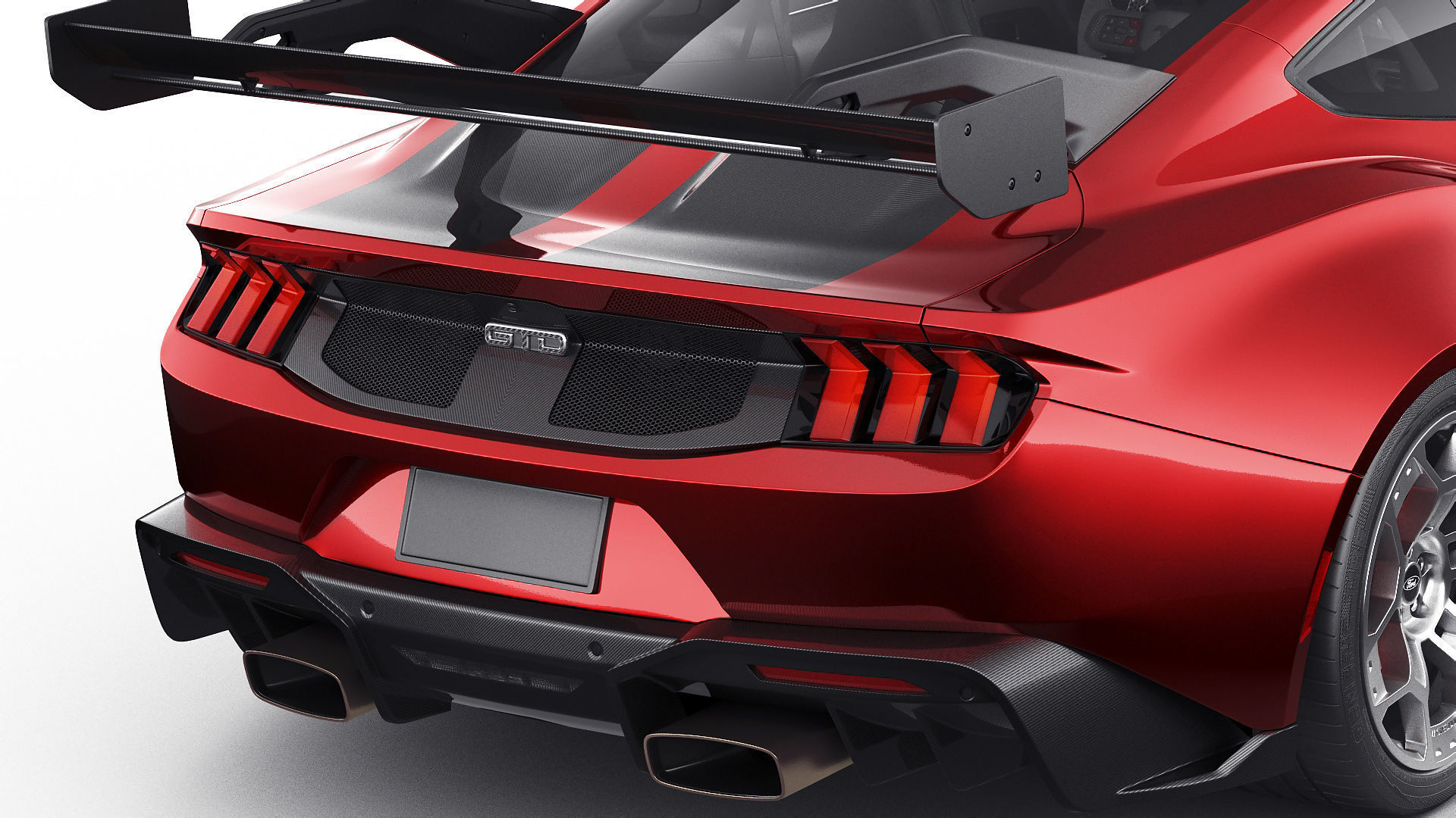 Mustang GTD 2025 Performance Pack 3D model_9