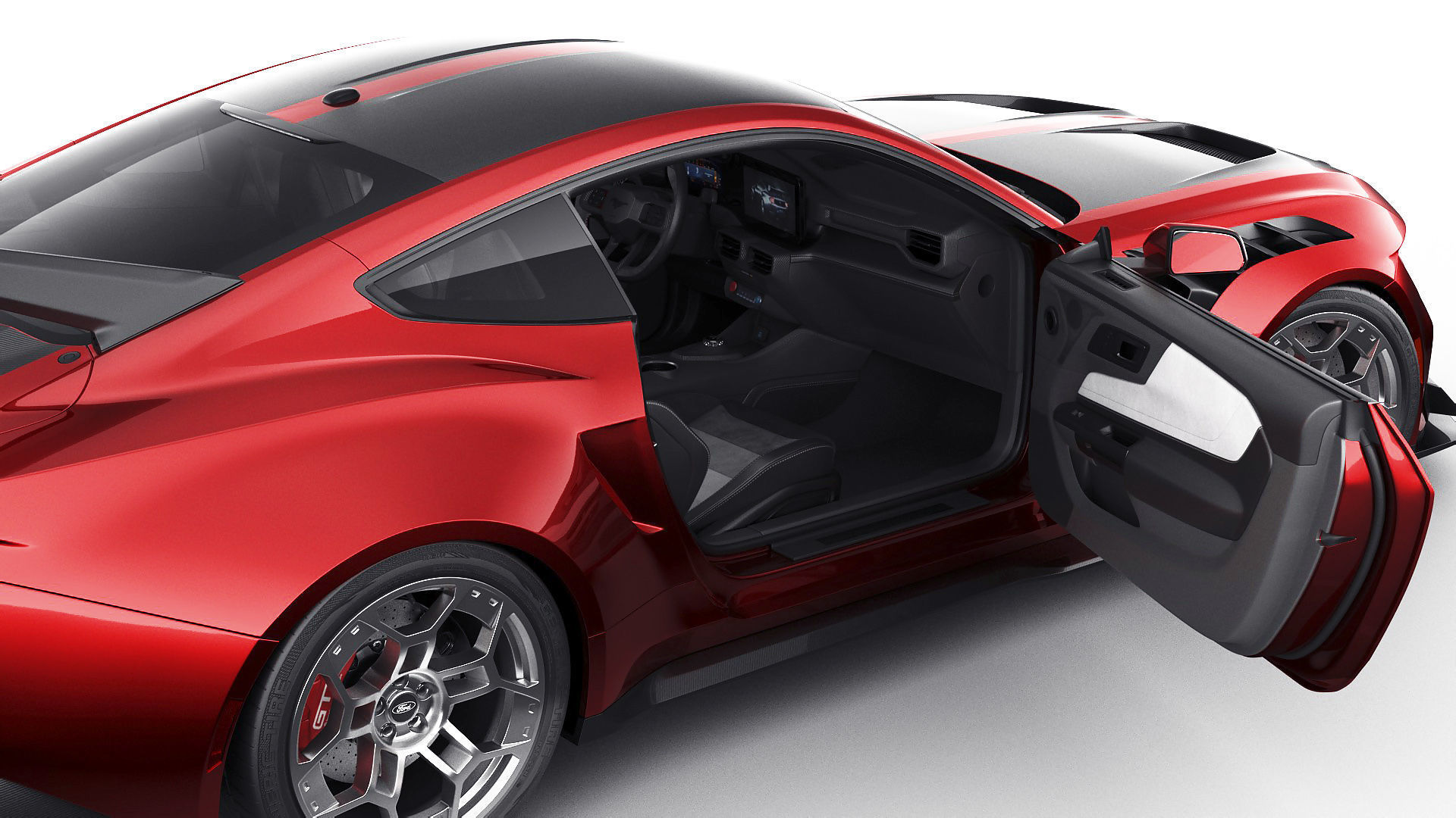 Mustang GTD 2025 Performance Pack 3D model_19