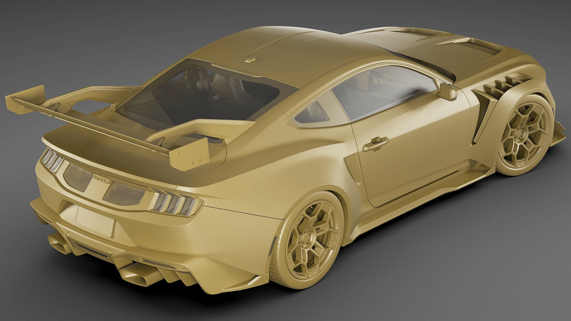 Mustang GTD 2025 Performance Pack 3D model_28