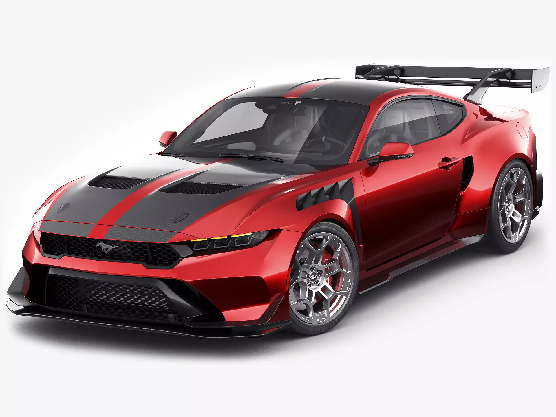 Mustang GTD 2025 Performance Pack 3D model_0