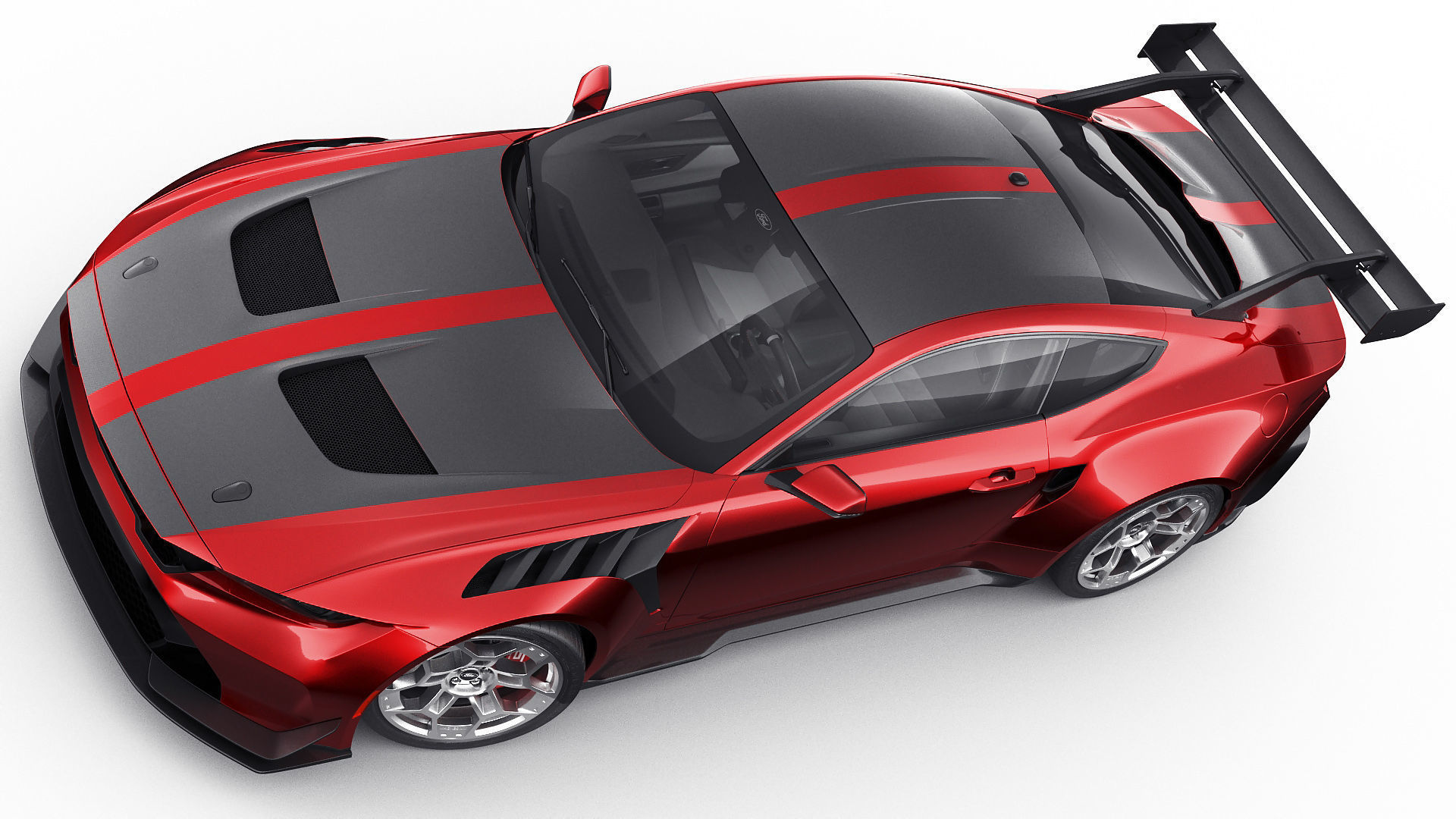 Mustang GTD 2025 Performance Pack 3D model_11