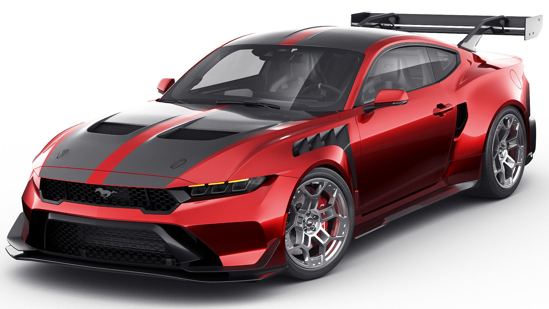 Mustang GTD 2025 Performance Pack 3D model_1