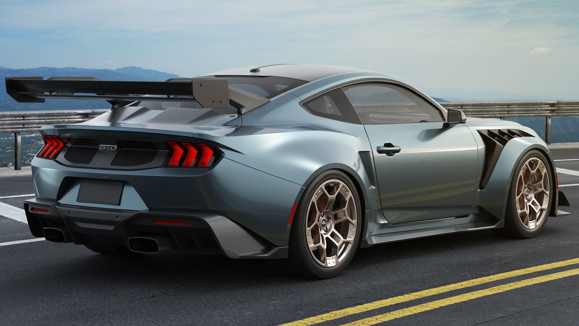 Mustang GTD 2025 Performance Pack 3D model_5