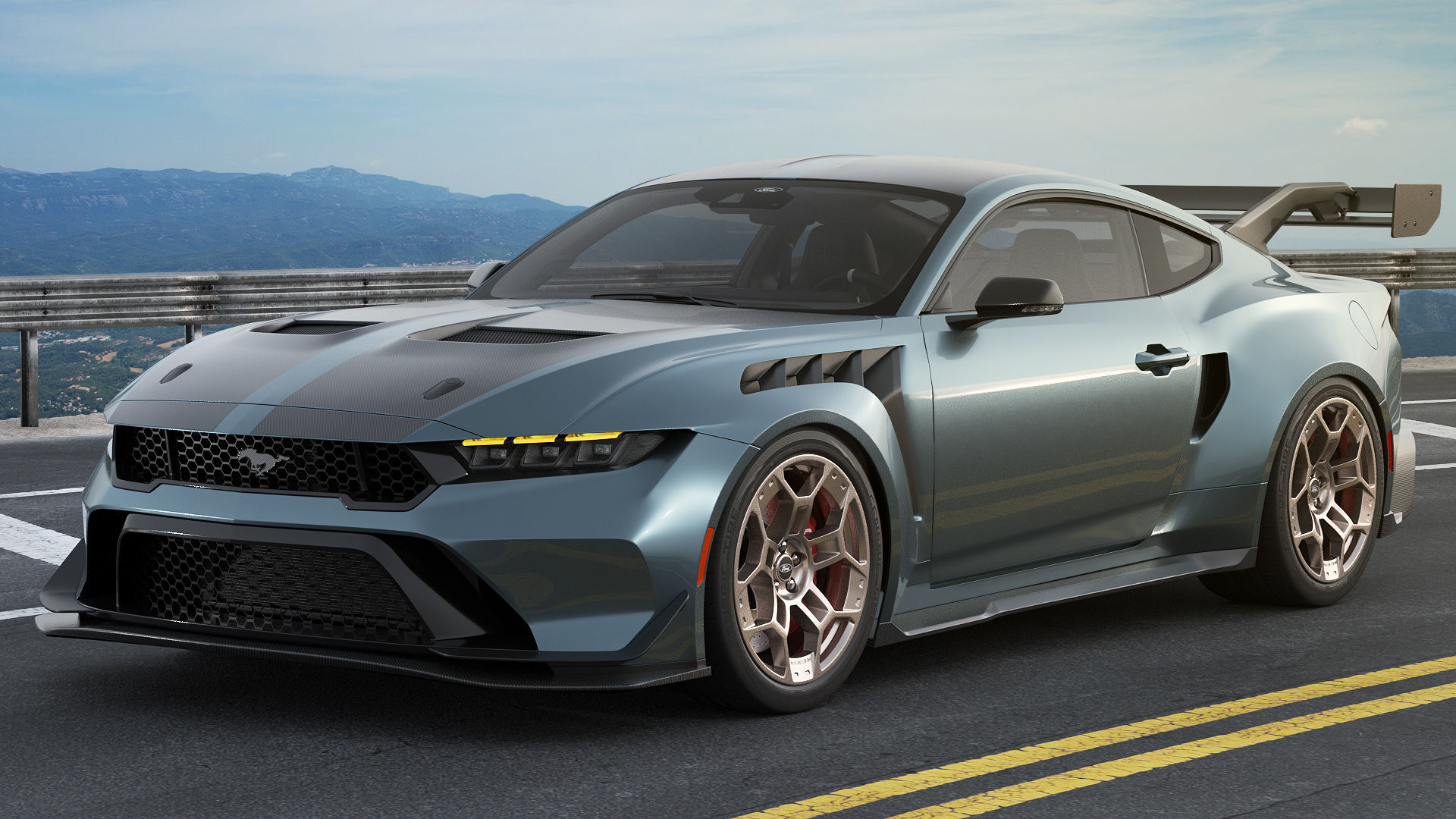 Mustang GTD 2025 Performance Pack 3D model_4