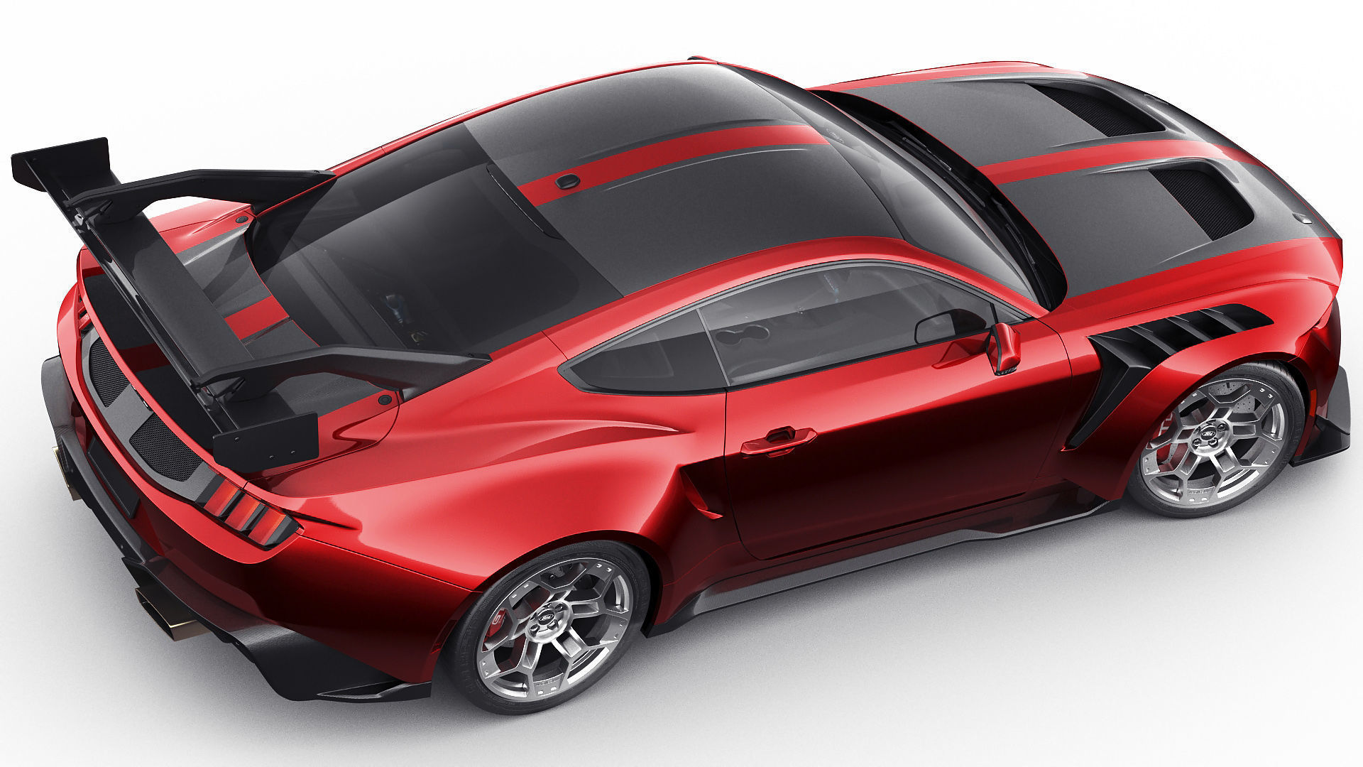 Mustang GTD 2025 Performance Pack 3D model_12