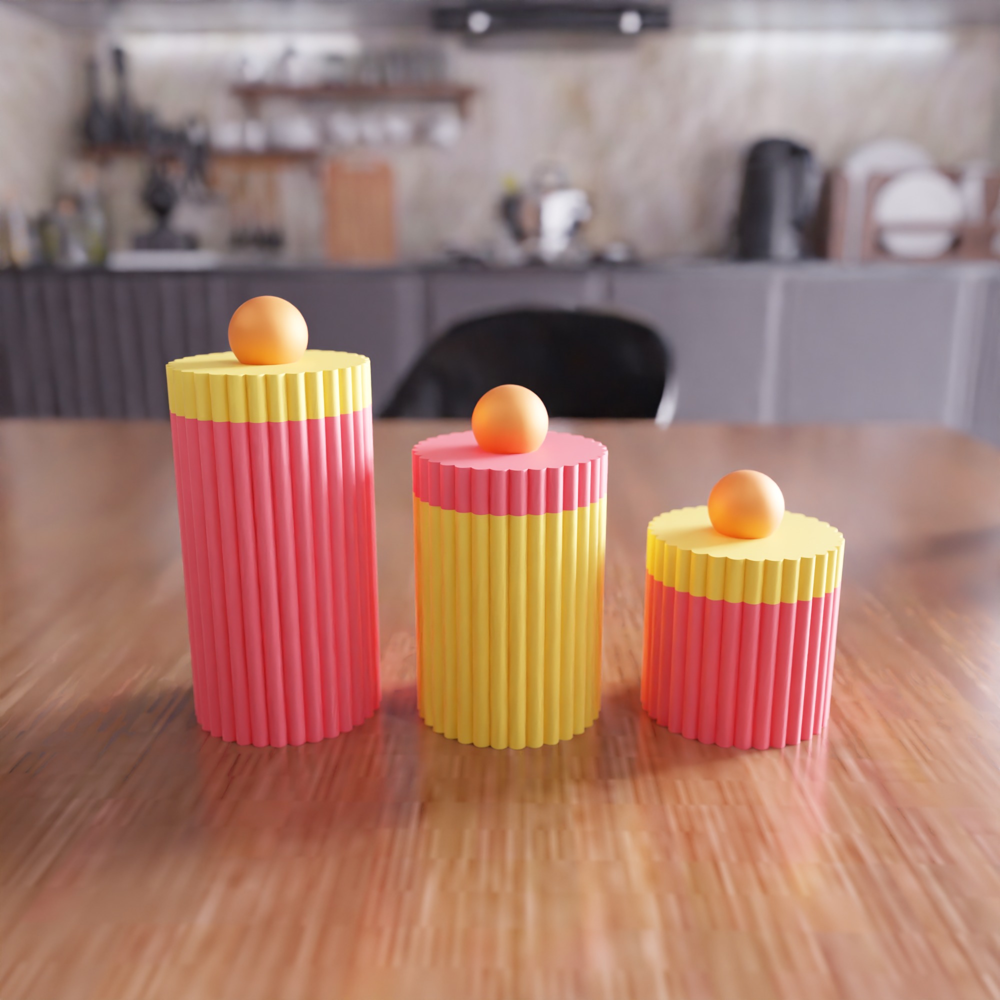 Desk Organizer Set - 407 3D print model_6