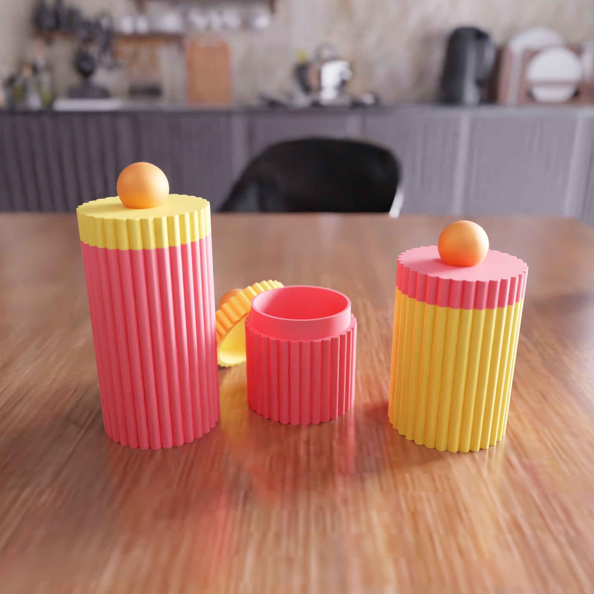 Desk Organizer Set - 407 3D print model_5