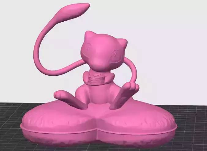 Valentines Mew 3D print model