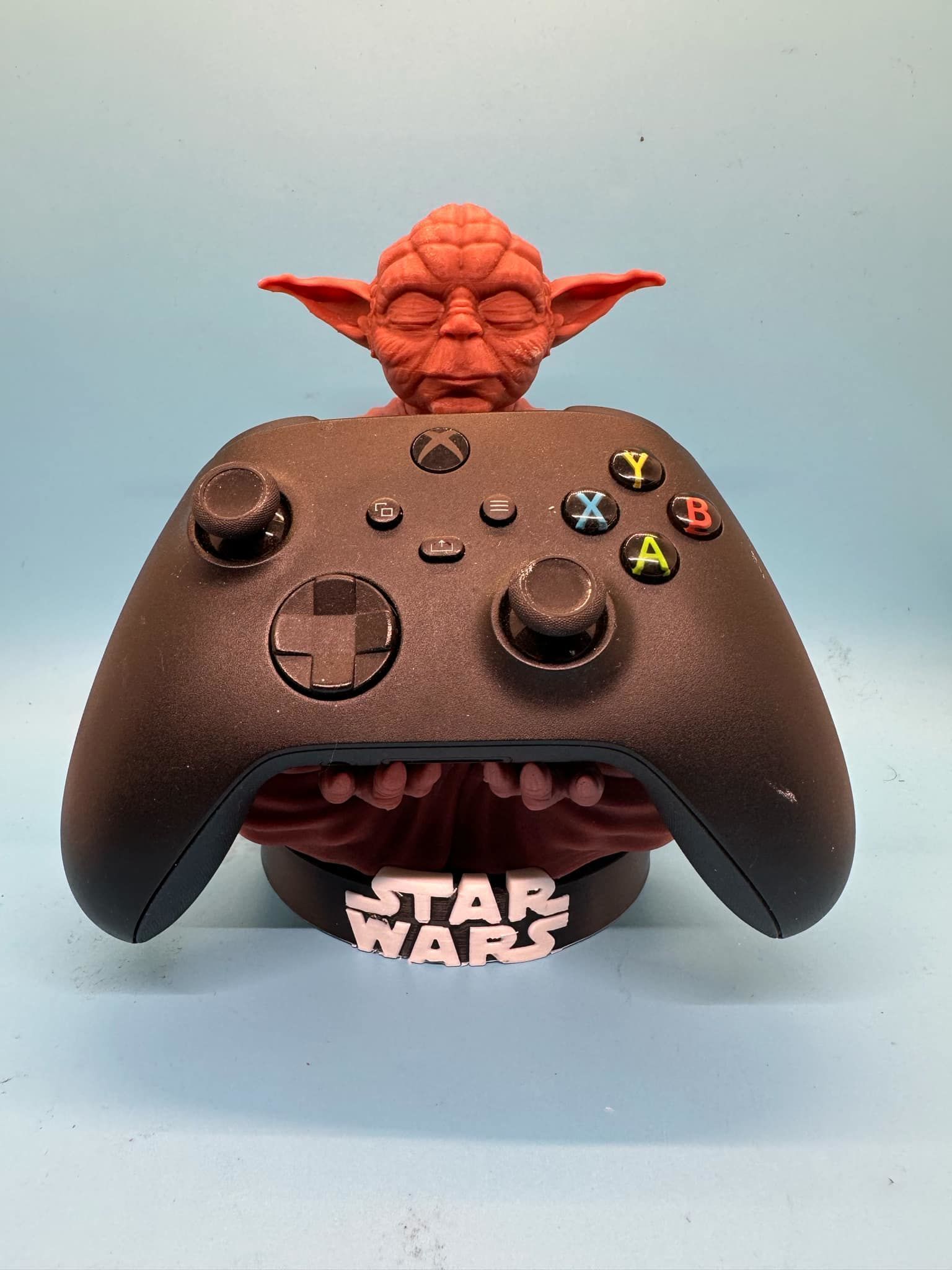 Yoda joystick holder  3D print model_5
