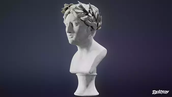 STONE SCULPTURES - Statue Bust 05 - NANITE