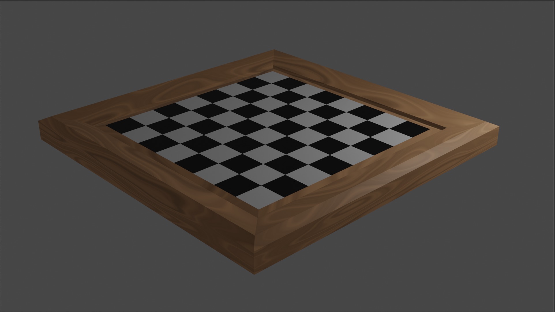 Chess Board 3D model_1