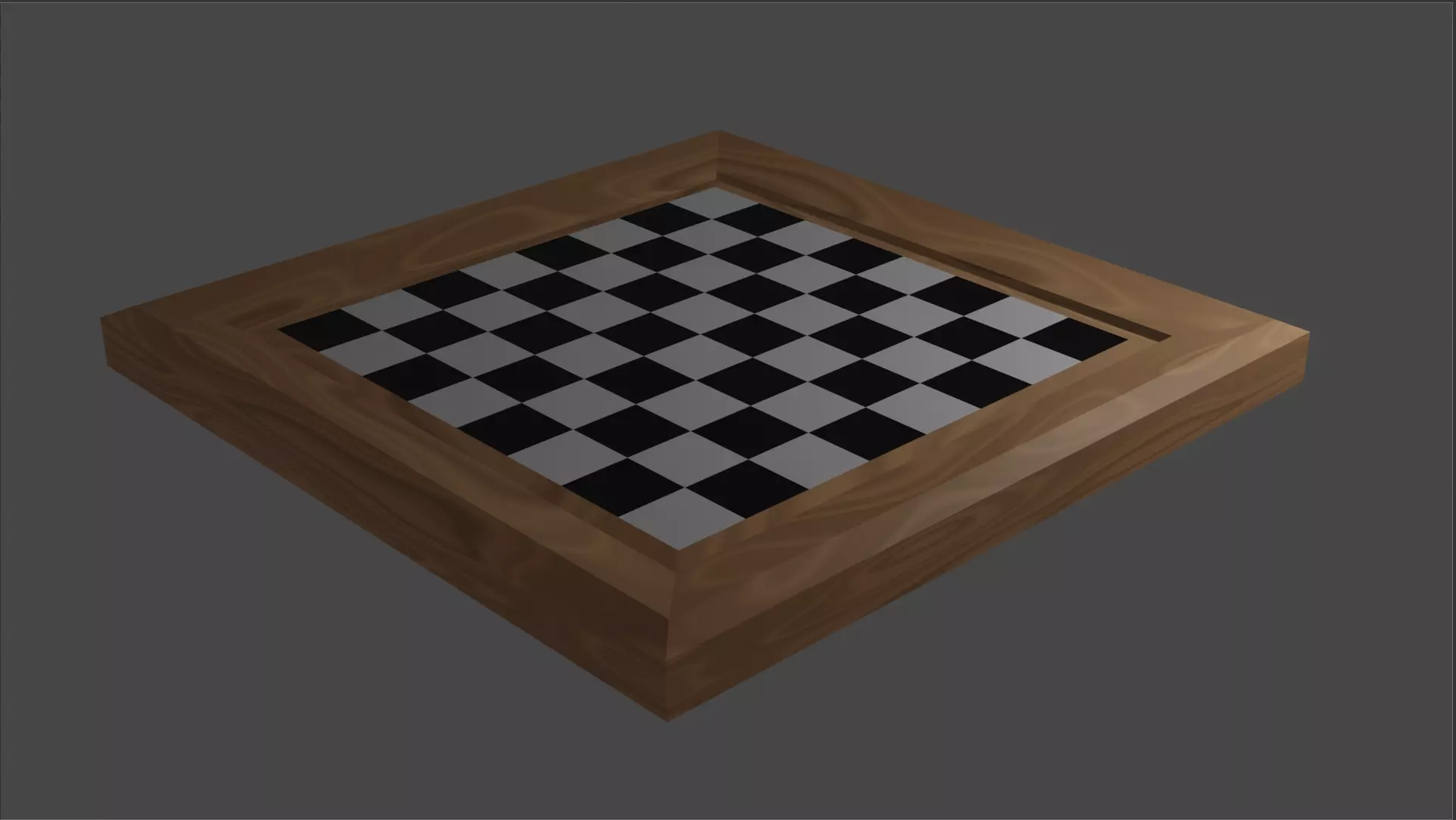 Chess Board 3D model_0