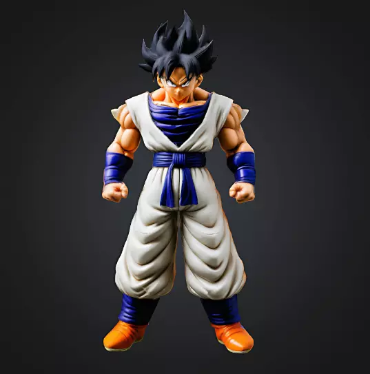 Dragon Ball Z Anime Goku Super Saiyan 3D print model