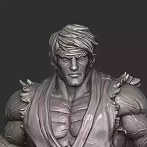 StreetFighterRyu 3D print model StreetFighterRyu 3D print model