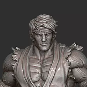 StreetFighterRyu 3D print model_0