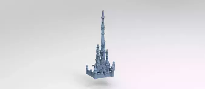 Han dynasty stylised fortress 3