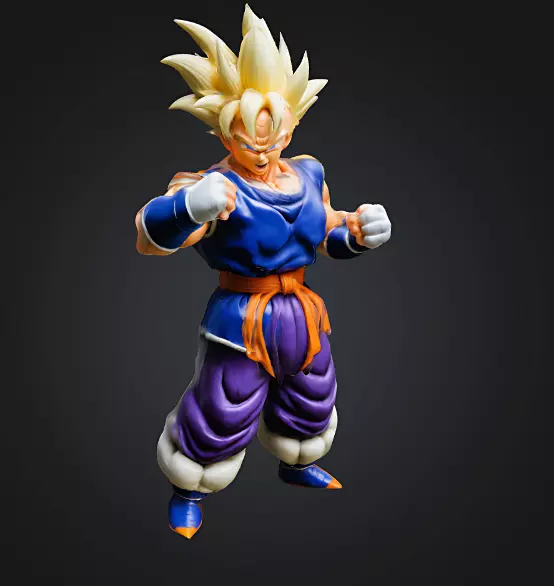 Anime Dragon Ball Z 3D print model
