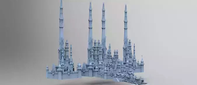 Han dynasty stylised gates raised