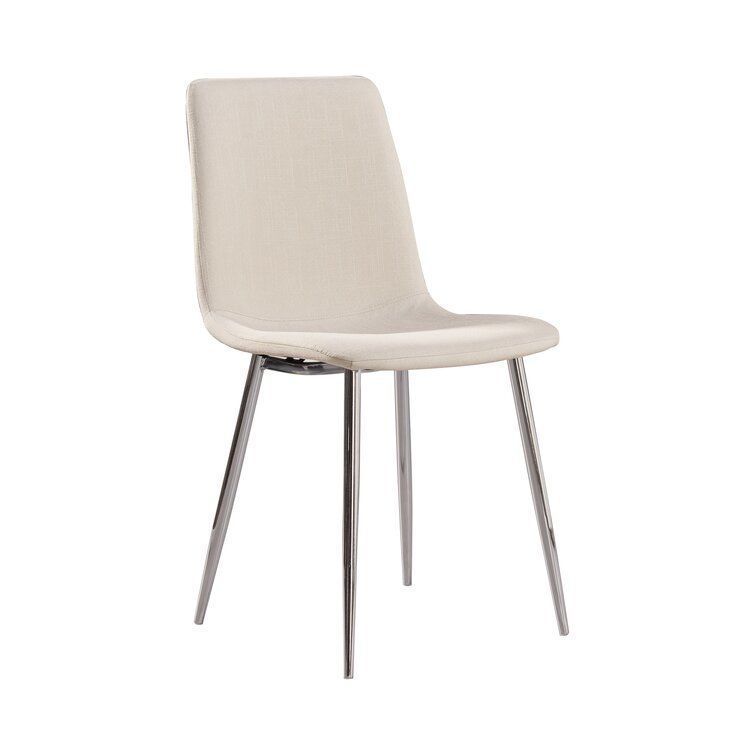 Crovetti Upholstered Dining Chair - 4 Colour 3D model_1