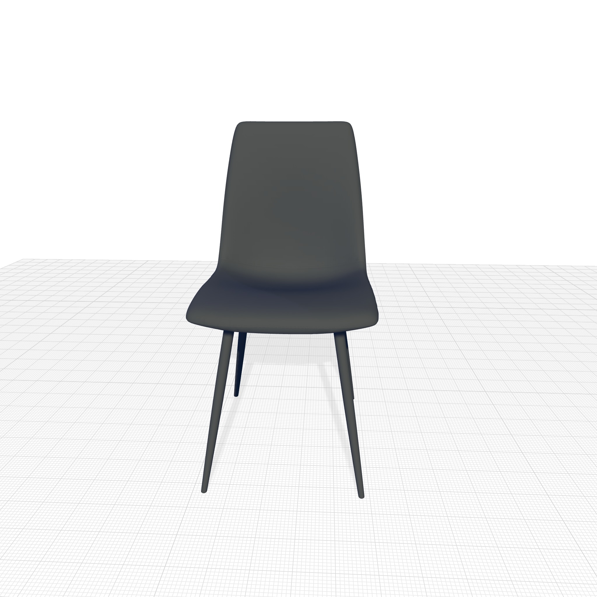 Crovetti Upholstered Dining Chair - 4 Colour 3D model_7