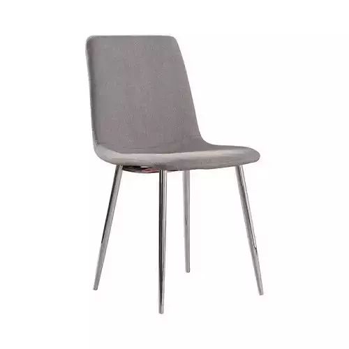 Crovetti Upholstered Dining Chair - 4 Colour 3D model